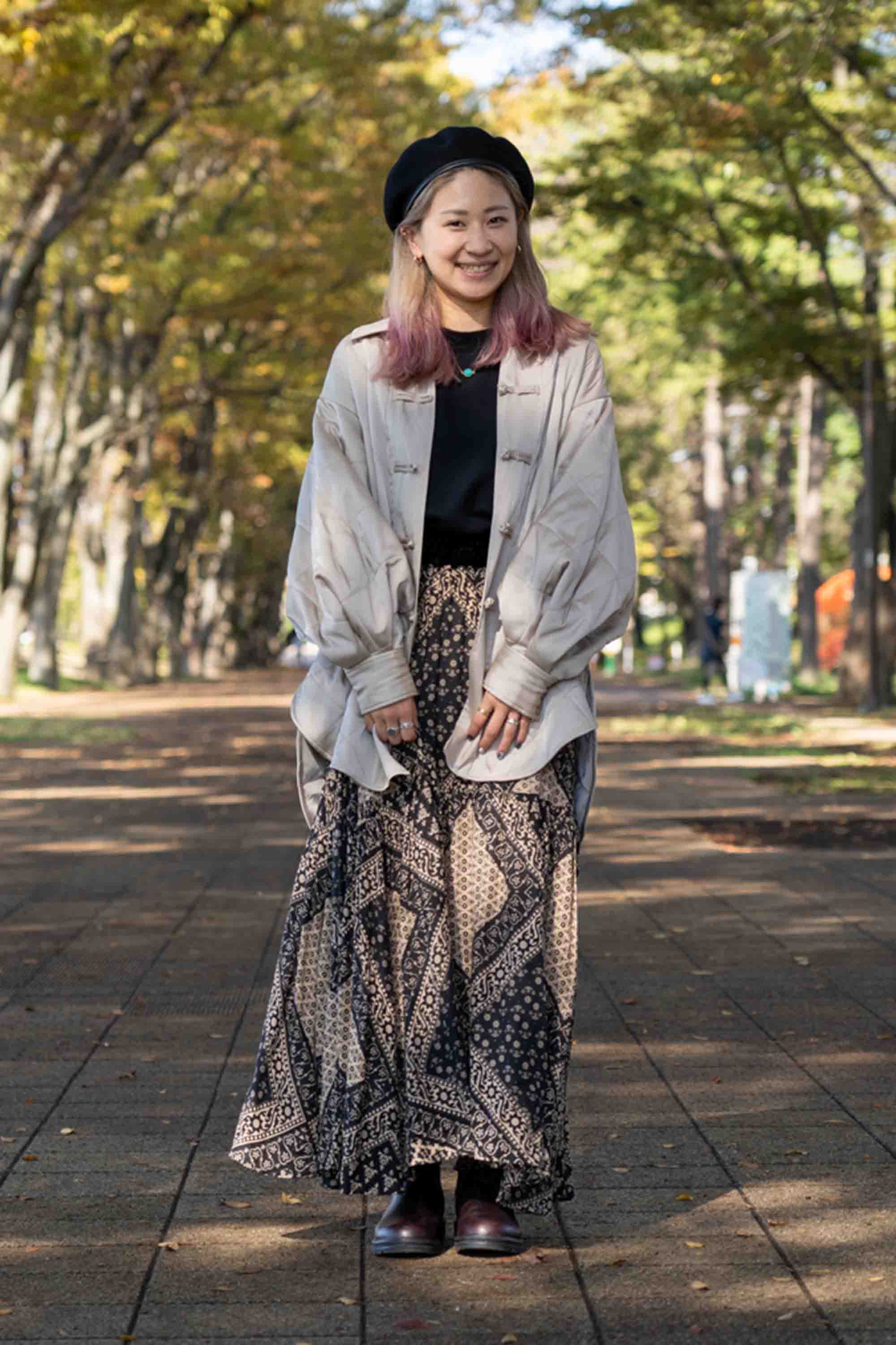 森 遙香さん(JACK & MARIE グランベリーパーク 店舗スタッフ)<br> 品番:#2130(JACK & MARIE 限定販売)