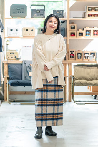 吉村 莉実さん(JACK & MARIE ランドマークプラザ店舗スタッフ)<br>品番:#JACK & MARIE限定