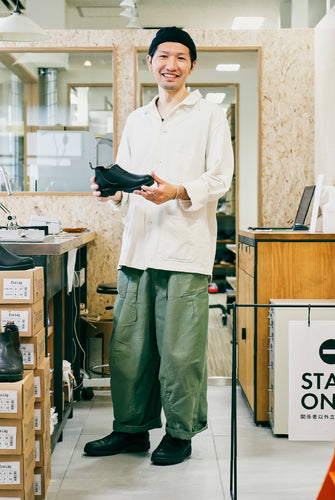 後藤 遼平さん(NATURAL SHOE REPAIRスタッフ)<br>品番:#1611