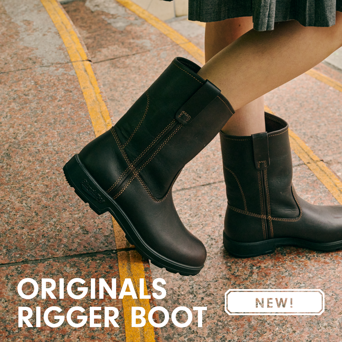 新モデル「リガーブーツ」登場！ワークブーツを日常に