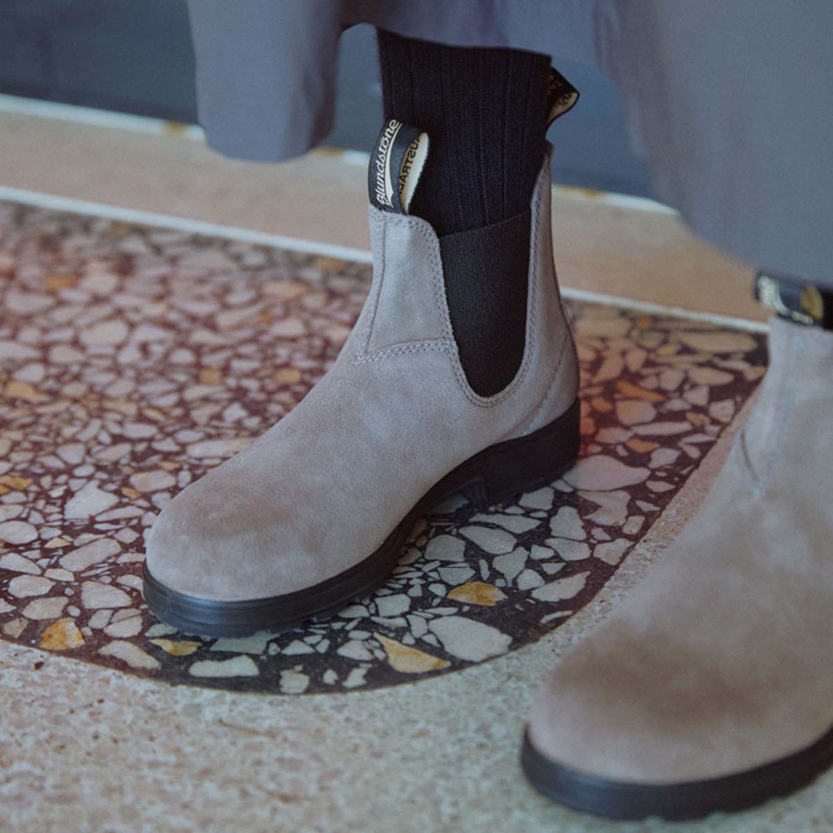 ブランドストーン 2407 エラスティック サイドゴアブーツ 10 GREY ORIGINALS #2407 – Blundstone jp